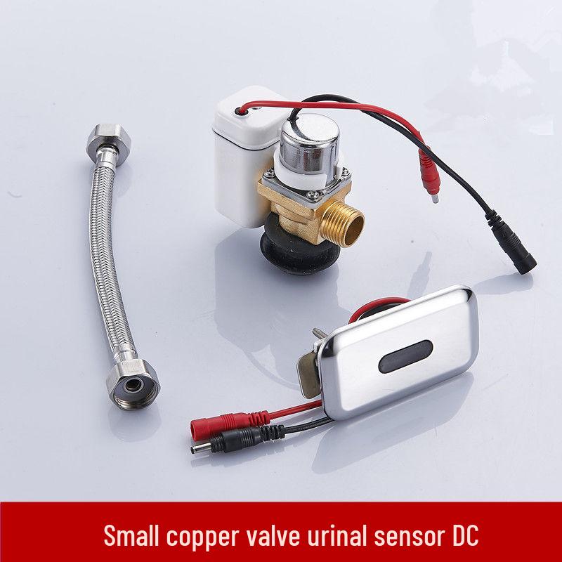 Автоматический инфракрасный смыватель для писсуара с электромагнитным клапаном-датчиком