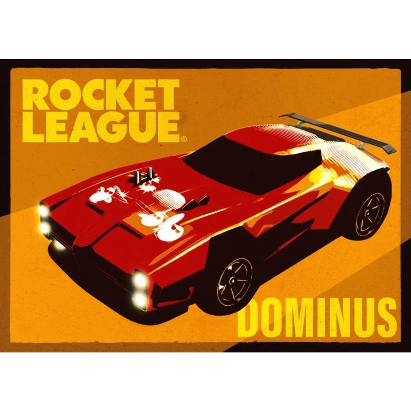 Игровые Постеры и Принты для Rocket League Неоновые Автомобильные Гонки Печать на Холсте Современное Настенное Искусство Картина для Гостиной Домашний Декор Подарки