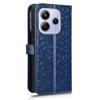 Flip Case for Xiaomi Redmi Note 14 4G, Wallet Rhombus, Blue