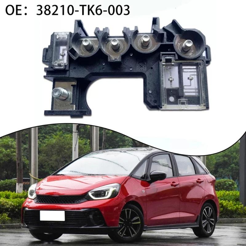 Replacement Car Battery Terminals Fuses Block Holder 38210-TK6-003 for 2009-2016 Auto Accessories Easy Installation