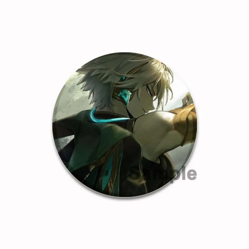 32/44/58 мм значок Genshin Impact, броши ручной работы на одежду, рюкзак, аксессуары для косплея, брошь Alhaitham, мультяшные значки на лацкан, подарки