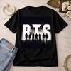 Летняя мода 2026 Футболка BTS World Tour, Концертная футболка, Футболка k-pop группы, Унисекс, Футболка Army, Мерч с тура, Сувенир