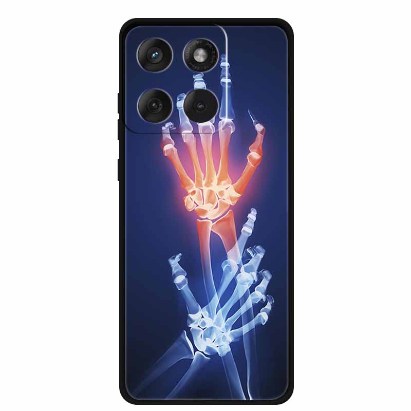 Чехол для Motorola Edge 70 5G 2025 Модный Черный Силиконовый ТПУ Мягкий Чехол для Телефона Для Motorola Moto X70 Air 5G Задняя Крышка Чехол Fundas
