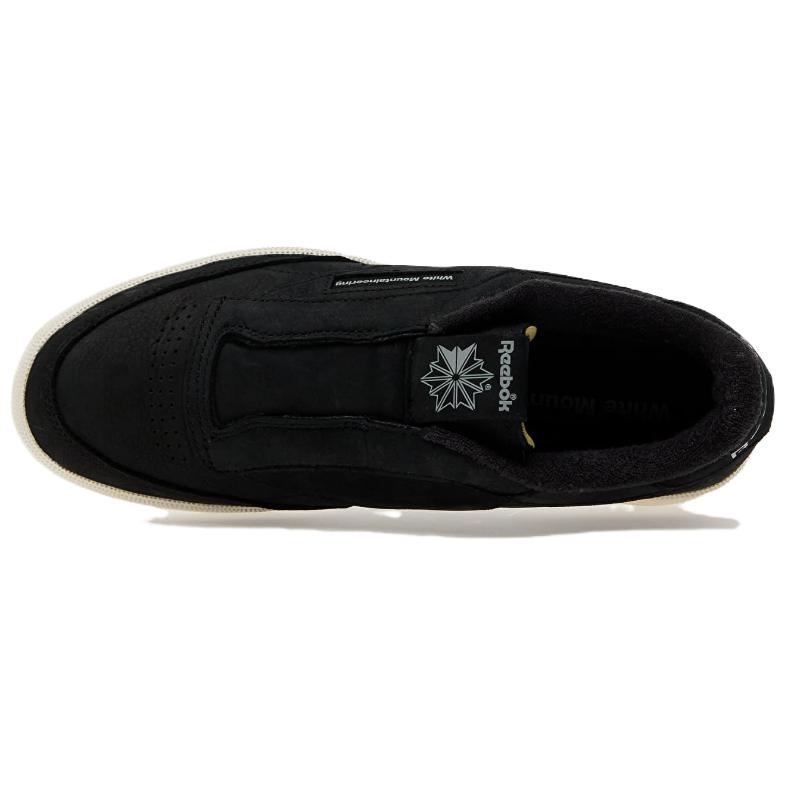 White Mountaineering x Reebok Club C 85 Черный Мел Унисекс Кроссовки Серый 100218233
