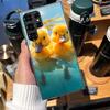 Yellow Duck Cases Phone Case for Samsung Galaxy S26 Ultra S25 Edge S24 S23 FE S21 Plus S20 S22 S10 Cover TPU Capa Shell Shockpro