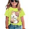 Summer T-Shirts for Women's Fashion Capybara Clothes Women Clothes Cute Cat Printed Tees Top Women T-Shirt