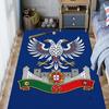 Portuguese Heritage Emblem carpet printing Living room and bedroom mats Dormitory decoration Doormat Christmas gifts