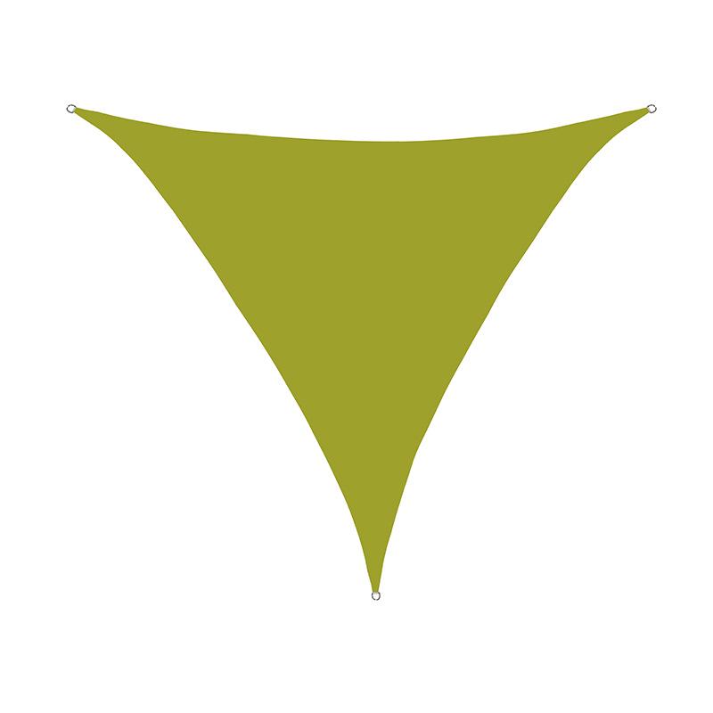 3x3x3 м водонепроницаемый устойчивый к УФ-излучению треугольный солнцезащитный парус для сада, бассейна или двора