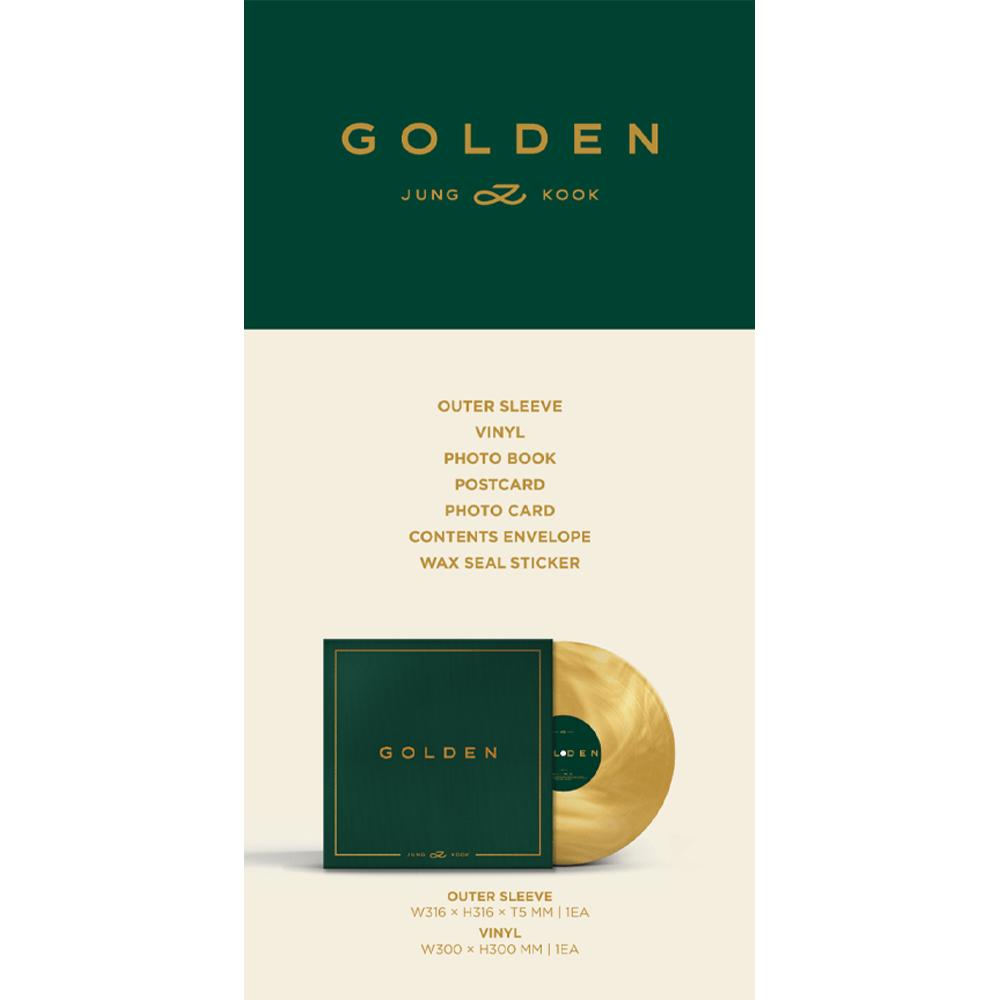 Чонгук - GOLDEN [Цветной LP]