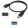 USB A to Micro B Hard Drive Cable Data Sync Cable Cord Micro B USB 3.0 Cable HDD Data Wire