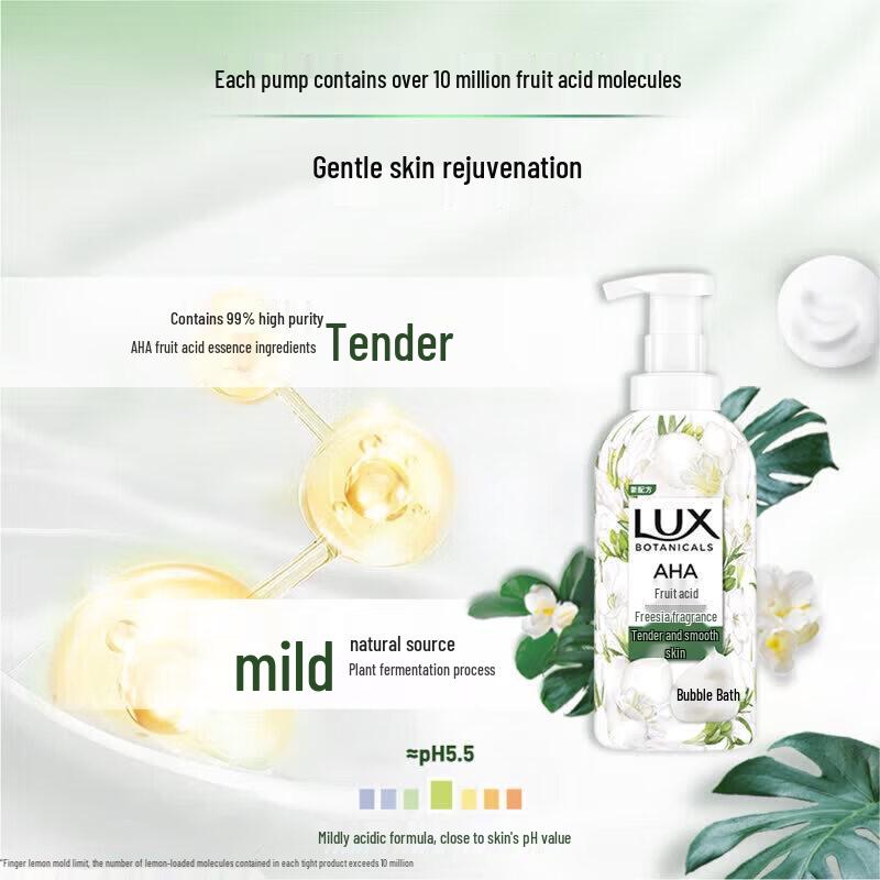 Lux Freesia Scent Bath & Hair Care Set