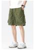 Men's Trendy Summer Loose Straight Cargo Shorts - Nylon Ice Silk, Mid-Length, Casual Fit