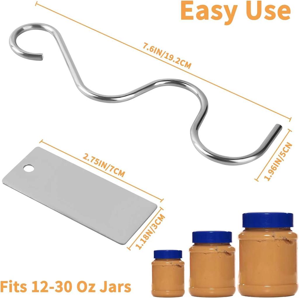 Миксер для арахисового масла из нержавеющей стали, пищевой материал, миксер для сливочного масла, кухонный инструмент