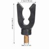 3PCS Thread Screw 8mm Fishing Rod Rest Head U-type Fishing Rod Holder Head  Carp Fishing