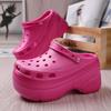 Thick Bottom Sandals Super High Heels Platform Clogs Women's Clogs Garden Shoes