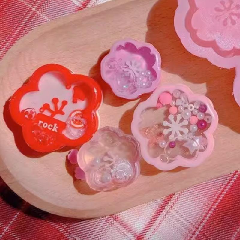Геометрическая Цветочная Форма для Украшений DIY Брелок Подвеска Ювелирные Изделия для Декора Брелка