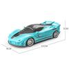 1:18 Радиоуправляемая машина 2.4G Высокоскоростная Машина для гонок с дистанционным управлением Со светом Дрифтовая гоночная модель автомобиля Детский рождественский подарок Детская игрушка