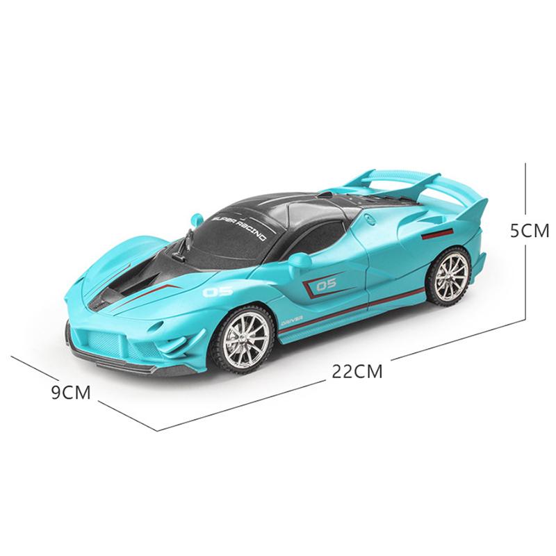 1:18 Радиоуправляемая машина 2.4G Высокоскоростная Машина для гонок с дистанционным управлением Со светом Дрифтовая гоночная модель автомобиля Детский рождественский подарок Детская игрушка