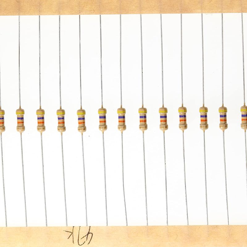 200 Pieces 0.25 Watts 1/4W 680R 680 Ohm 5% Carbon Film Resistor