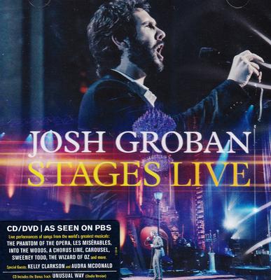 CD Джош Гробан - Stages Live 9362492278 Reprise Records 2016 Япония Поп Б/у