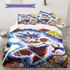 Dragon Ball Gentle Bedding Set Soft Breathable Duvet Cover Comfortable for Bedroom Home