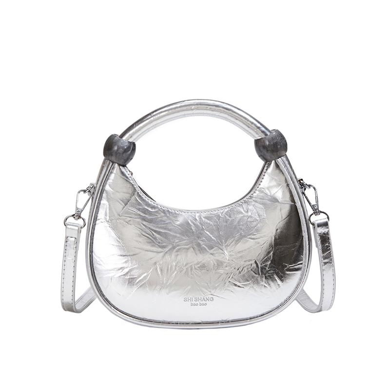 Простые однотонные женские сумки, универсальный женский кошелек, сумки через плечо, повседневная текстура