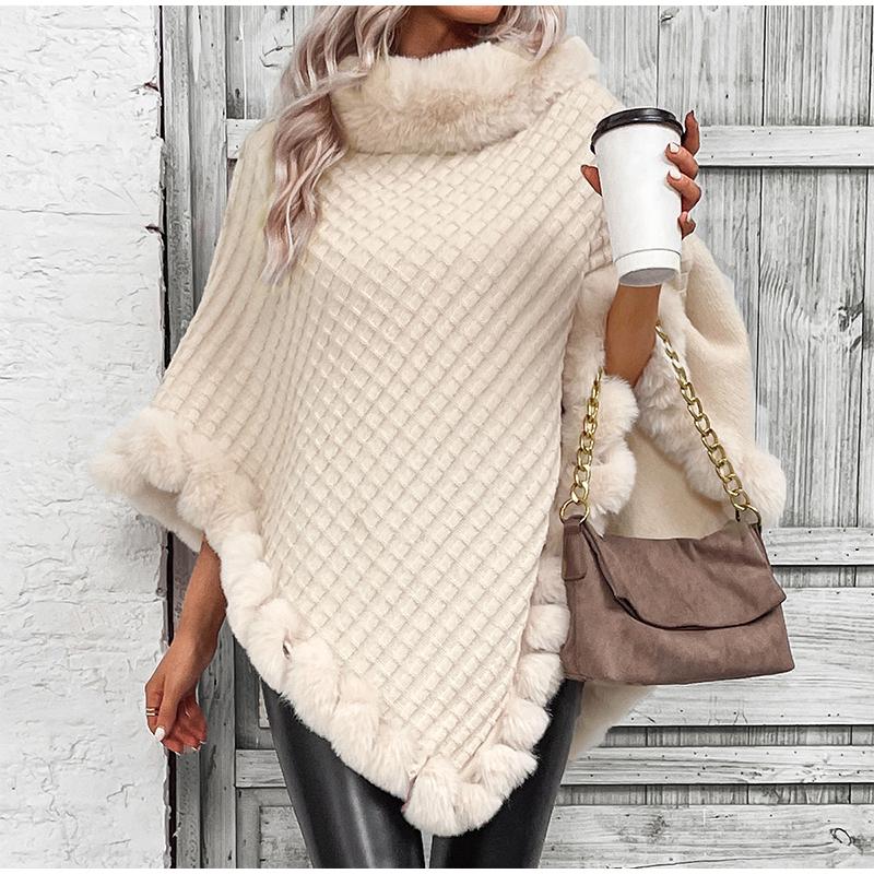 Осень Зима Одеяло Накидка Пончо Женские свитера Шаль Кашемировые накидки Национальные пуловеры Ветрозащитный толстый плащ