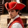 Solid Color Captain Hat Jack Hat Adult Tricorn Hat Funny Cosplay Pirate Hat  Men