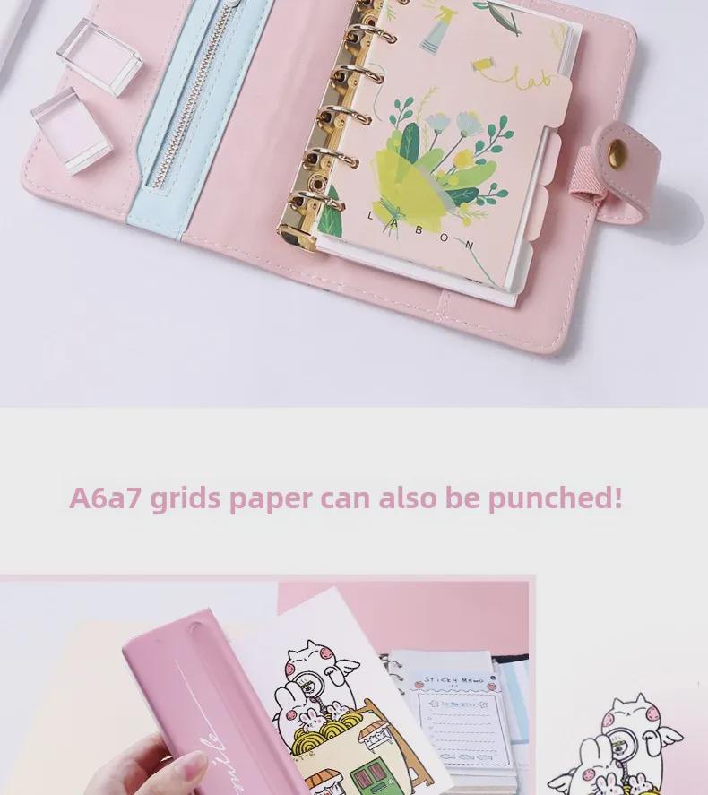 Kedeyou 9170 Adjustable 6-Hole Punch for Loose-Leaf Paper