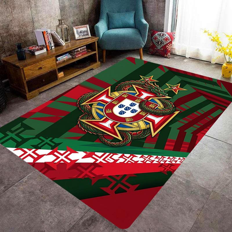 Portuguese Heritage Emblem carpet Doormat Home Decor Bathroom mat Protective pad Room