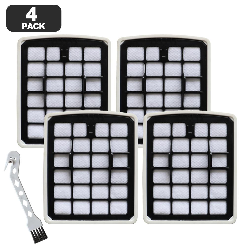 2/4 HEPA губчатых фильтра для Eureka Для Apollo V18C01A-200 AK9/AK10 Для Midea VCS41S160 VCS42S200 VCC18C Фильтры для пылесоса