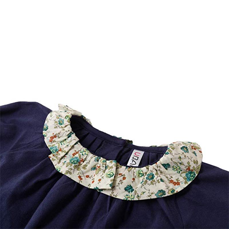 Детское хлопковое платье YUBAOBEI