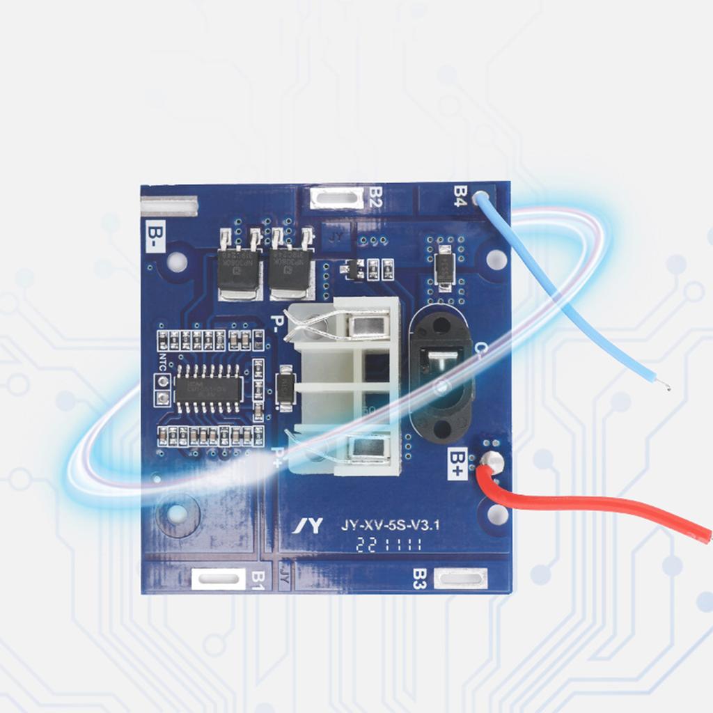 Литиевые батареи Пакет Ячейка Модуль 21В Литиевая батарея Зарядка Защитная плата Силовая плата Замена