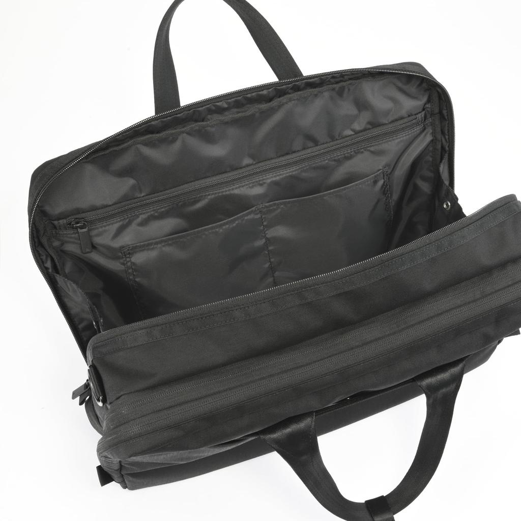 Business 2 Air B4 Может вмещать расширение емкости на дюйм Настройка функции Плечевой ремень Подходит для бизнеса 19 Черный [Ace Gene] Сумка, Мужская, Отделения,