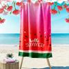Watermelon "Hello Summer" Towel Beach Towel Quick-drying for Travel Outdoor Sports Jogging Beach and Swimming