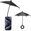 Flexible Angle Design Phone Umbrella Sun Shade Magnetic Phone Stand  Cycling Protection