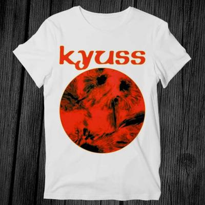 Kyuss Blues for The Red Sun Футболка Унисекс Взрослая Мужская Женская Подарок Крутая Музыкальная Мода Топ Винтажная Ретро Хлопковая Футболка