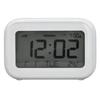 Mini Digital Alarm Clock with LCD Screen Snooze Function 12H 24H Formats for Bedroom Travel Office