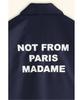 Drole De Monsieur Slogan Jacket La Veste Slogan D0Jas26001Nyx