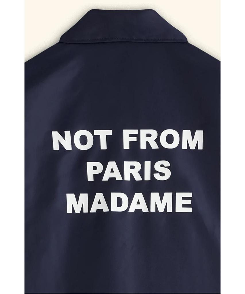 Drole De Monsieur Slogan Jacket La Veste Slogan D0Jas26001Nyx