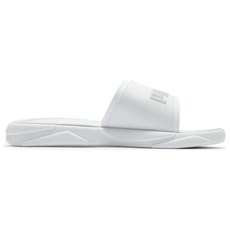 PUMA Royalcat Comfort Unisex Fashion EVA Stitched Anti Slip Slide Sandals White 372280-22