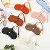Retro Myopia Sunglasses Case: Stylish and Portable Buckle Glasses Storage Bag