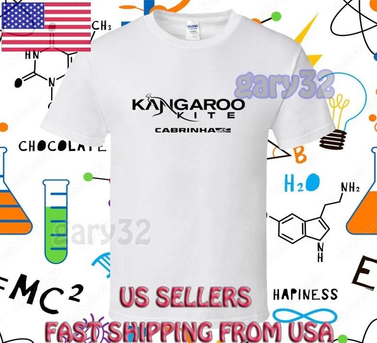 NEW SHIRT KANGAROO KITE RACING LOGO T shirt FUNNY USA SIZE S-5XL