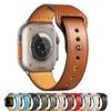 Кожаный ремешок для Apple, ремешок для часов 45 мм, 44 мм, 49 мм, 41 мм, 40 мм, 42 мм, 38 мм, браслет Correa, браслет iWatch series ultra 3 5 6 SE 7 8