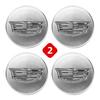 3D For Cadillac Escalade Deville CTS CT5 XT5 XTS XLR BLS SLS STS ATS 67mm 4pcs Car Wheel Center Hub Caps Cover Emblem Accessorie