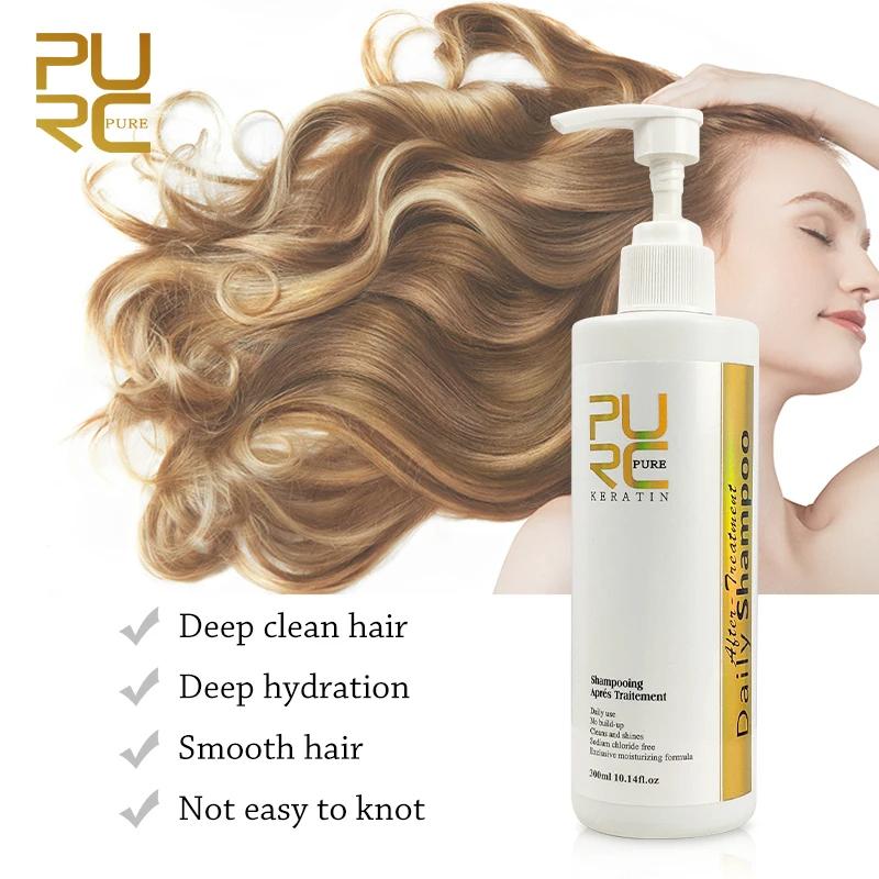 PURC Daily Shampoo Hair Scalp Cleaning Treatment Keratin Post-straightening Shampoo 300ml
