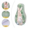 Easter Tinplate Candy Box Bunny Pattern Cookie Biscuit Storage Tin Metal Empty Chocolate Treat Packaging Container Easter Gift Box with Lid for