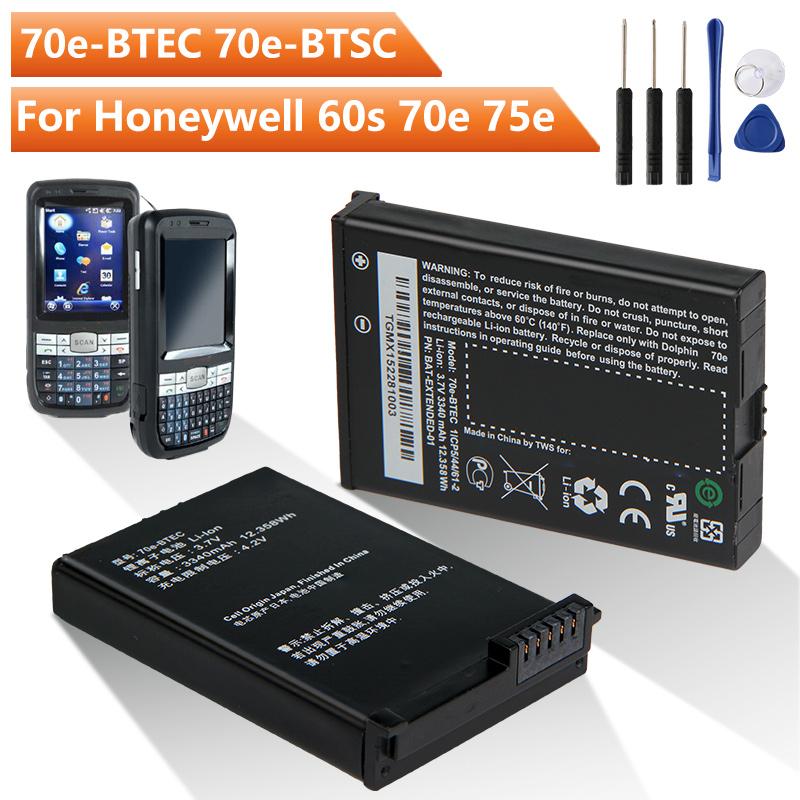 Запасная батарея 70e-BTSC 70e-BTEC для Honeywell 60s Dolphin 70e Dolphin 75e