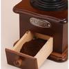 Manual Coffee Grinder Vintage Style Ceramic Burr Mill Home Barista Hand Crank Bean