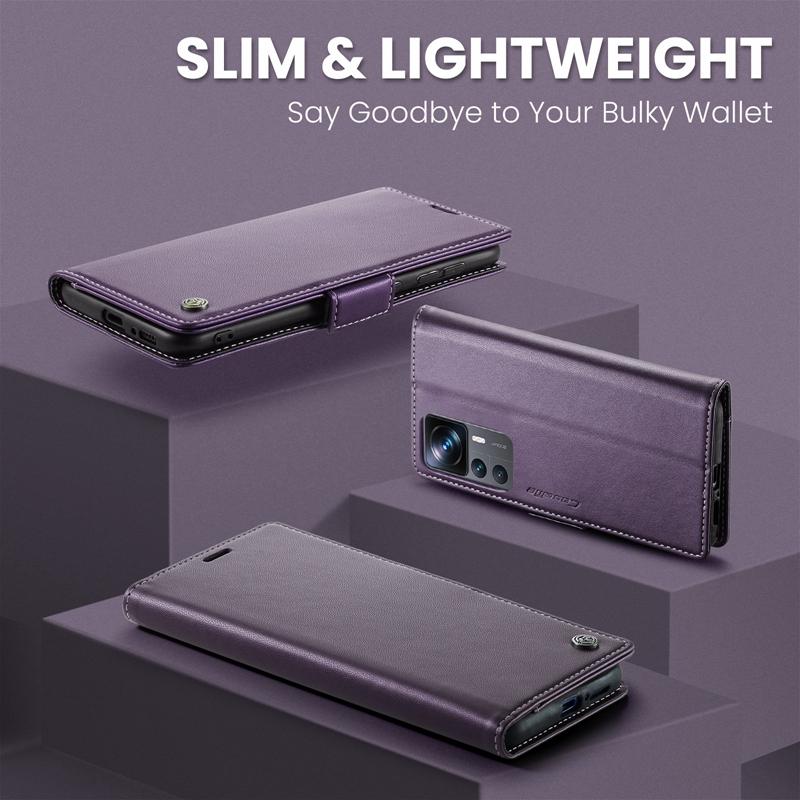 Магнитный кожаный чехол-книжка с подставкой и кошельком для XiaoMi RedMi 14C 13C 12C Note 14 13 Pro Plus 12 11 11S 10 9 10S Phone Cover